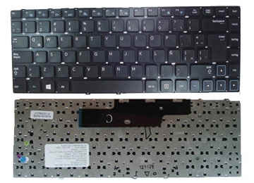 Teclado Notebook Samsung Np300 Np305 Np307 Espanol Sin Marco Espanol - Sin Teclado Numerico 14 Pungadas