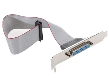 Bracket Chapa Slot Paralelo 1 Puerto Db25