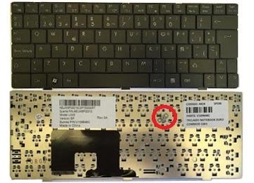 Teclado Netbook Eurocase Commodore Uw3 Espanol