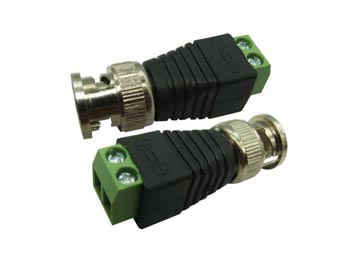 Adaptador Balun Extensor Video Bnc Bornera X Unidad