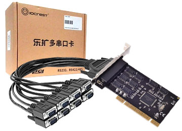Placa Pci A 8 Serie Db9 Rs232