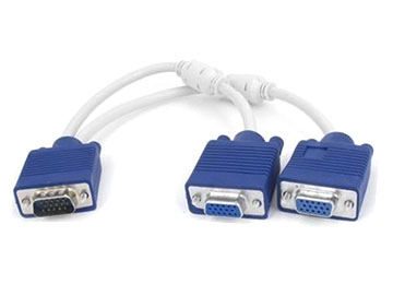 Cable Divisor Splitter Pasivo Vga M A 2 Vga H