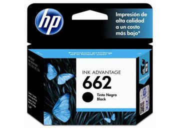 Cartucho Hp 662 Negro 2ml 1015 1515 1516 2515 2516 2545 2546 2645 2646 3515 3516 3545 3546 4645 4646