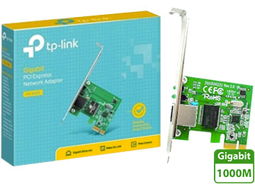 Placa De Red Pci-E Tp-Link Tg-3468 10/100/1000 Gigabit Rj45 Incluye Chapa Bajo Perfil