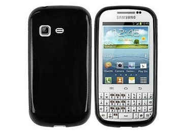 Tpu Samsung Chat B5330 Negro Geeker