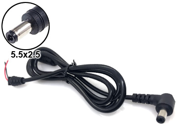 Cable Cargador Netbook Notebook 5.5x2.5mm Toshiba Lenovo Asus Eurocase Bangho Bgh