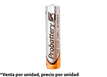 Pila Alcalina Aa Probattery Precio X Pila Unidad El Blister Trae 2 Pilas