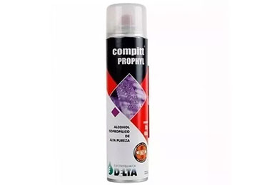 Alcohol Isopropilico Delta Compitt Prophyl Cph 230cc 165g Alta Pureza