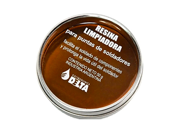 Resina De Limpieza Delta Rl 50grs Para Mantenimiento De Soldadores