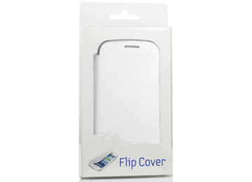 Flip Cover Lg Optimus L3 2 E430 E425 Blanco Comun