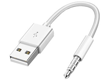 Cable Usb A Plug 3.5 Ipod Shuffle 3rd 4th 5th 6th Generacion