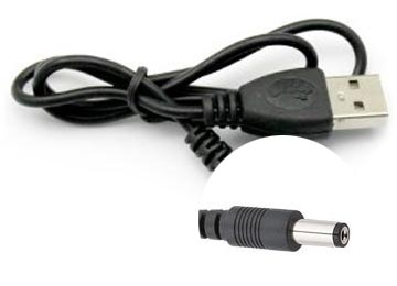 Cable Cargador Usb A Plug 5.5x2.1mm