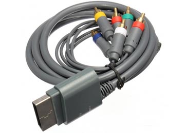 Cable De Audio Y Video Xbox 360 Video Componente 5 Rca