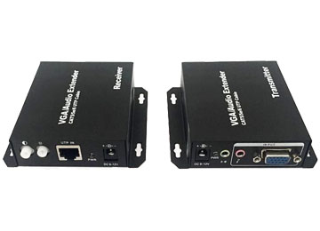 Adaptador Balun Extensor Vga M A Rj45 H 300m 2u. Par - No Incluye Transformador 12v 1a