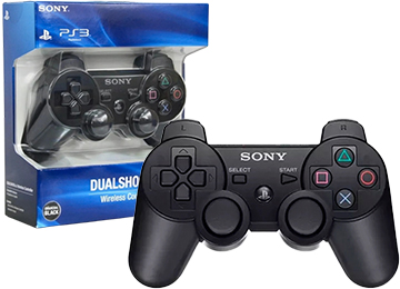 Joystick Sony Ps3 Dualshock 3 Bluetooth No Incluye Cable Mini Usb Negro Replica
