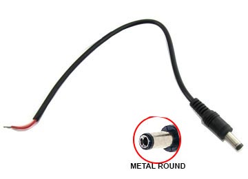 Cable Cargador 5.5x2.5mm 10w Fino 1.4mts