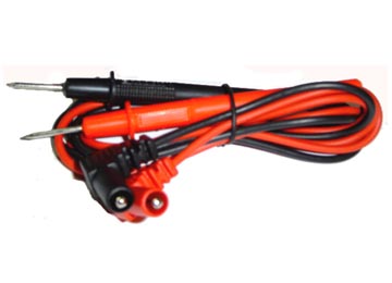 Juego De Puntas Tester Ficha Banana 90 Grados Plasticas