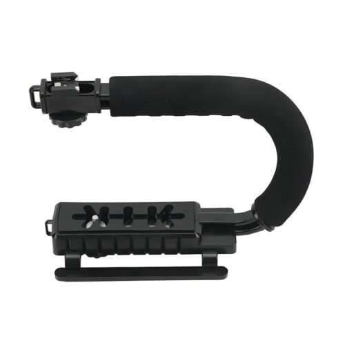 Estabilizador De Camara Telefono Grabacion Forma U Video Color Negro
