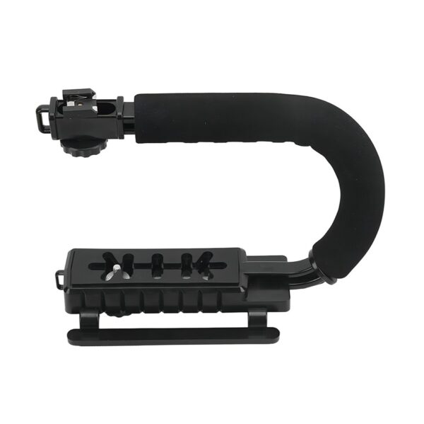Estabilizador De Camara Telefono Grabacion Forma U Video Color Negro