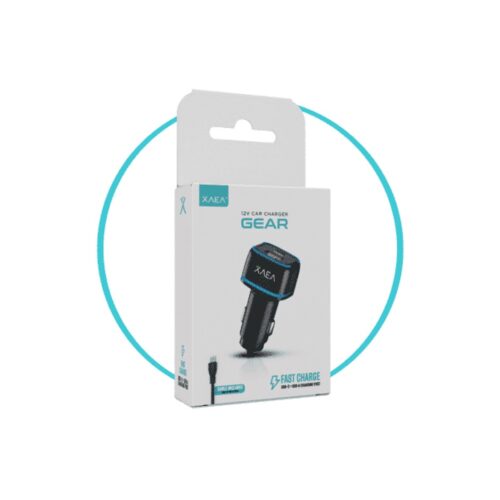 Cargador Auto Xaea Gear 12V 20W Carga Rapida Usb Tipo C Incluye Cable