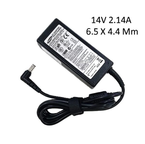 Fuente Transformador Monitor Samsung Original 14V 2.14A 6.5 X 4.4 Mm 30W