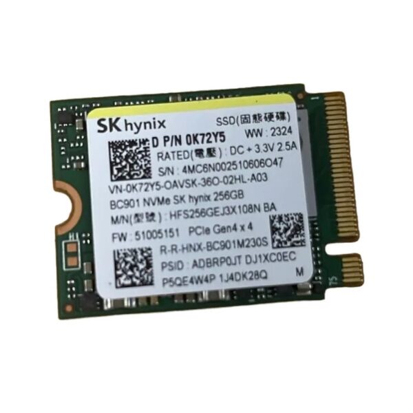 Disco Sólido Oem Ssd Kioxia 256gb M.2 2324 Pcie Nvme Verde M2