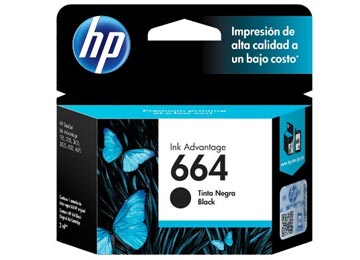 ddr-tp-10187 Cartucho Hp 664 Negro 2ml 1115 2134 2135 2675 3635 3775 3785 3787 3789 3835 4535 4675 5075 5275
