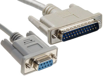 Cable Db25 M A Db9 H - No Convierte Lpt1 A Serie