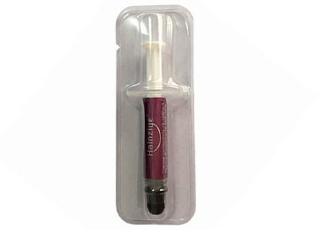 Grasa Siliconada Halnziye Hy880 Short 1cc Gris Grey 5.15w/mk Conductividad Para Procesadores Y Placas De Video