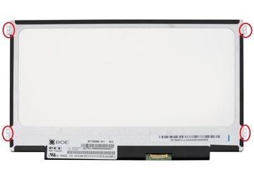 Pantalla 11.6 Led Slim 30 Pines Edp 1 Canal 1366x768 Display Agarre A Los Costados Conector A La Derecha