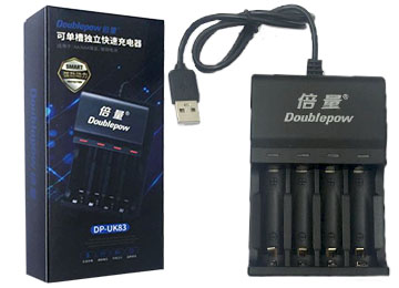 Cargador De Pilas Aa Aaa 1.2v 4 Pilas Usb