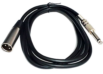Cable De Audio - Plug 6.5 M A Canon M 1.8 Mts Para Microfono