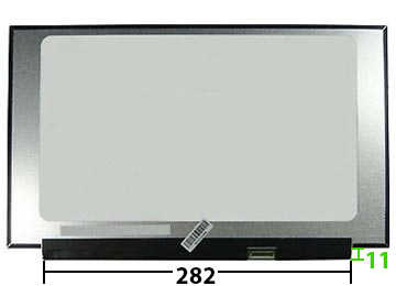 Pantalla 15.6 Led Slim 30 Pines Edp 1 Canal 1366x768 Display Sin Agarres Conector A La Derecha