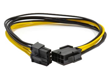 Cable Alargue Fuente 8 Pines - Es Para Placa De Video No Sirve Para Mother