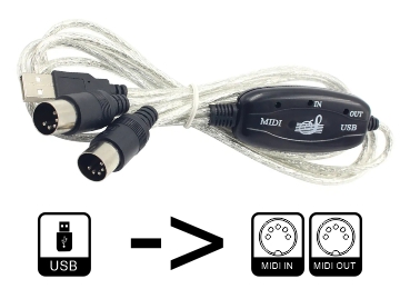 Cable Usb A Midi