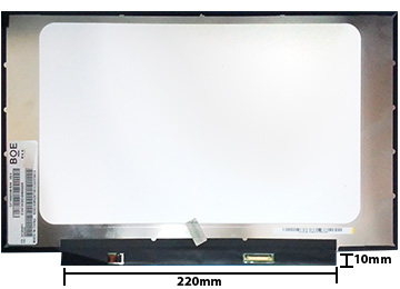 Pantalla 14 Led Slim 30 Pines Edp 1 Canal 1366x768 Pcb 21.8cm Display Sin Agarres Conector A La Derecha