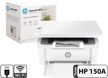 Impresora Hp M141w Multifuncion Wifi Laser - Usa Toner 150a Monocromatica