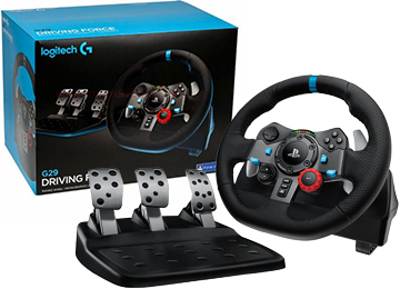Volante Logitech G29 Incluye Pedales 3.1kg Boton Rueda Dimensiones Volante 270x260x278mm 2.25kg Compatible Con Ps4 Ps5 Pc