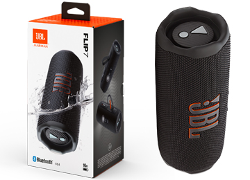 Parlante Jbl Flip 7 Bluetooth 5.4 Duracion De Bateria 16hs Waterproof Ip68 30watts Negro Original