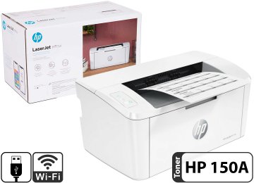Impresora Hp Laserjet M111w Wifi Laser Bandeja 150 Hojas - Usa Toner 150a Incluye Cable Usb Monocromatica