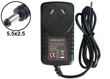Transformador 9v 3a 5.5x2.1mm 5.5x2.5mm Switch Router Camaras Ip Incluye Adaptador A 5.5x2.5mm Alternativo