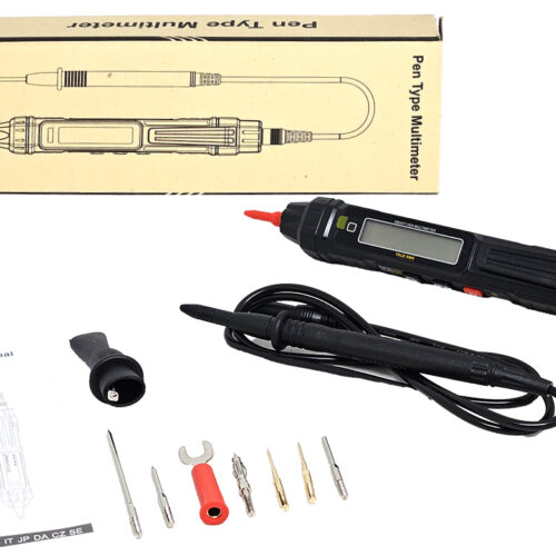 Tester Digital Aneng A3005 Pro 4000 Counts Autorango 0 A 600V 10MHZ Resistencia 40MÎ© Inluye 6 Puntas Reemplazables Cable Tester AC/DC Buzzer Retention Usa 2XAAA No Incluidas
