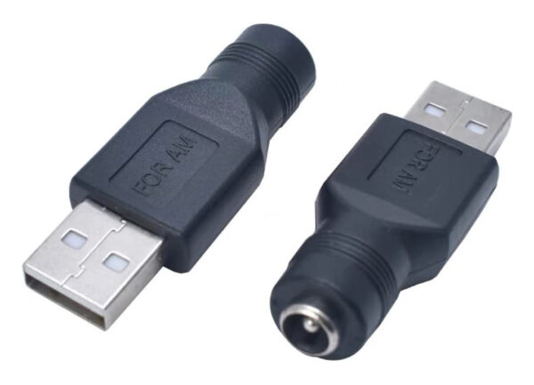 Adaptador Usb M A 5.5x2.1mm H