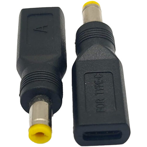Adaptador 5.5X2.1MM M A USB Tipo C H
