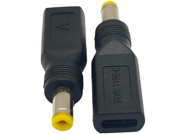 Adaptador 5.5x2.1mm M A Usb Tipo C H