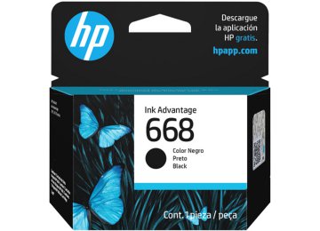 ddr-tp-21555 Cartucho Hp 668 Negro 3ml Deskjet Ink Advantage 2900 2975 4300 4375 6500 6575 6578