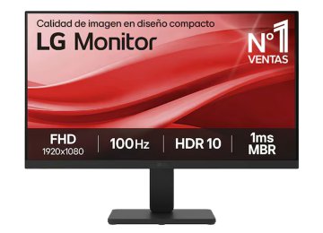 ddr-tp-21575 Monitor Lg 21.5 Vga Hdmi 1920x1080 Fhd 100hz 5ms 16:9 54cm Incluye Cable Hdmi Y Transformador 19v 1.3a