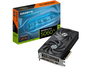 Placa De Video Gigabyte Rtx5060 Ti Eagle 8gb Gddr7 3xdisplayport 1xhdmi - Requiere Alimentacion Conector 8 Pines
