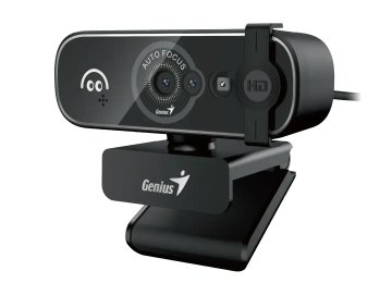 Webcam Genius Facecam Open 5mp 1080p 30fps Cable Usb 2.0 Tipo A Tipo C 1.5mts Autofoco Microfono Reconocimiento Facial Windows Hello