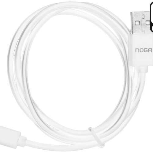 Cable Micro USB 2.0 1.8M Blanco
